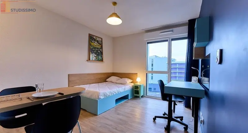 Studio meublé 22m² Brest 29200 - Résidence sécurisée - Photo 25