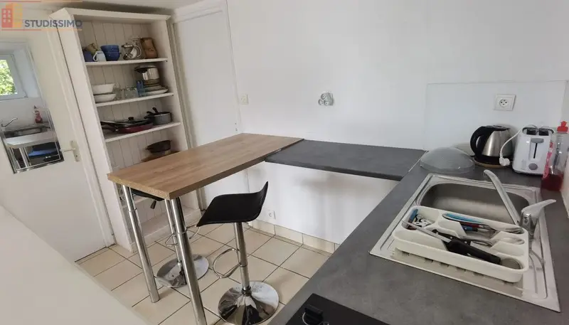 Studio meublé 19m² Brest 29200 - Meublé, charges comprises - Photo 6