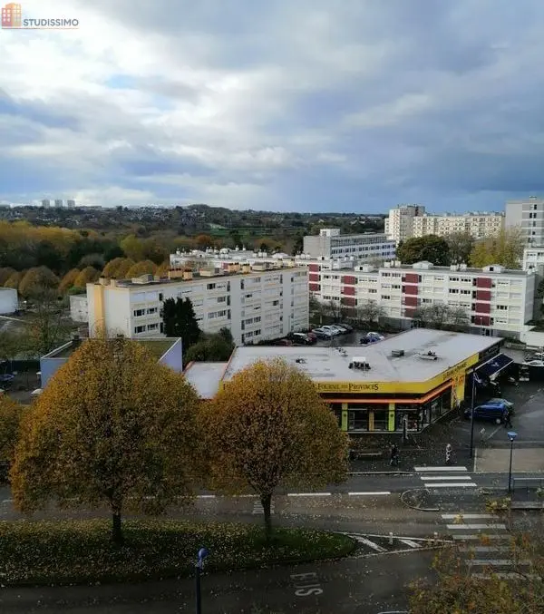 Studio 26m² Brest 29200 - Étage élevé, lumineux - Photo 1
