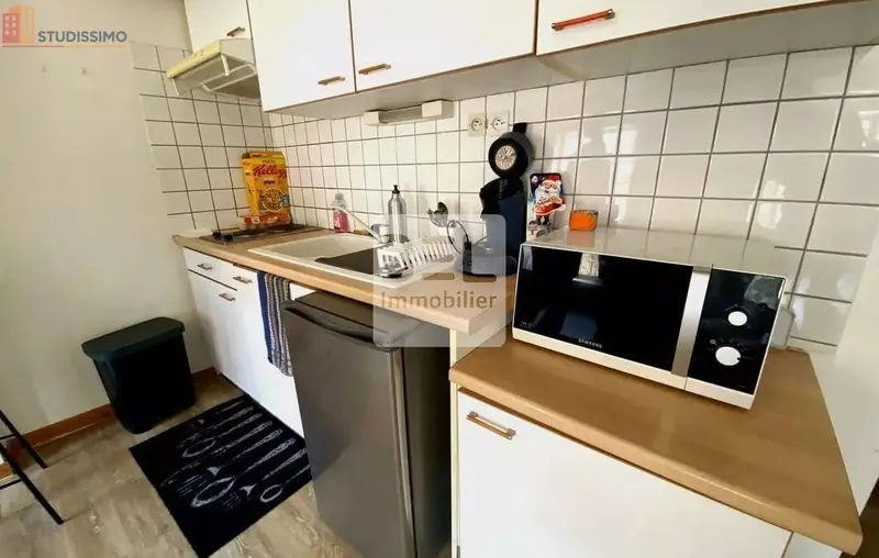 Studio meublé 26m² Bagnols-sur-Cèze - Meublé, DPE D - Photo 4