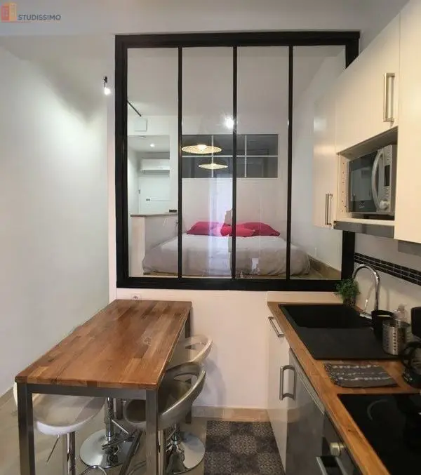 Studio meublé 27m² Nîmes centre - Meublé, DPE B - Photo 1
