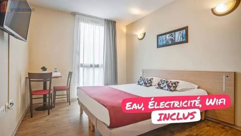 Studio meublé 19m² Nîmes 30900 - Meublé, fonctionnel - Photo 6