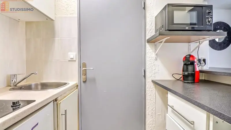 Studio meublé 21m² Nîmes centre - Meublé, DPE D - Photo 6