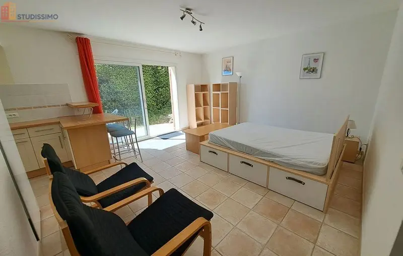 Studio meublé 38m² Villeneuve-lès-Avignon - Meublé, DPE B - Photo 10