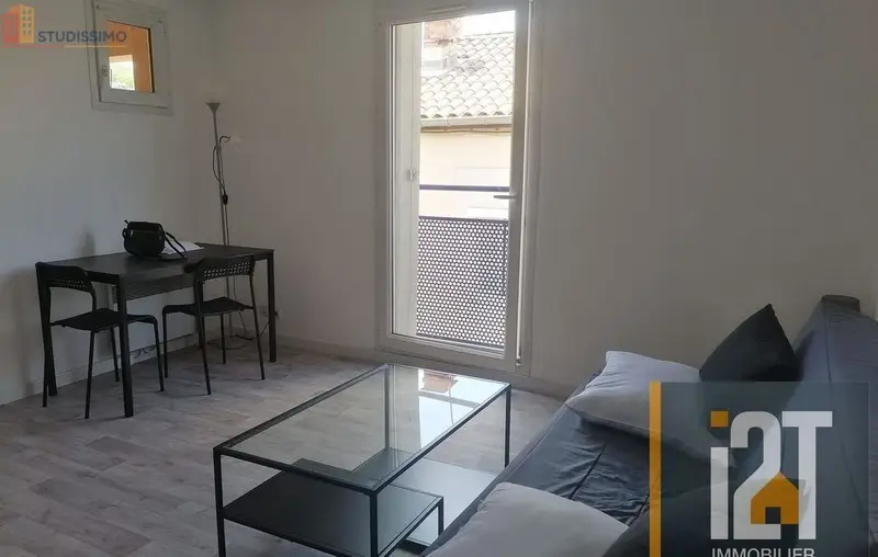 Studio meublé 21m² Nîmes 30000 - Lumineux, 2e étage - Photo 2