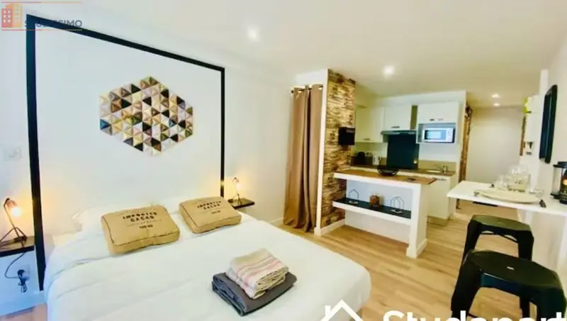 Studio meublé 30m² Nîmes 30900 - Meublé, DPE A - Photo 8