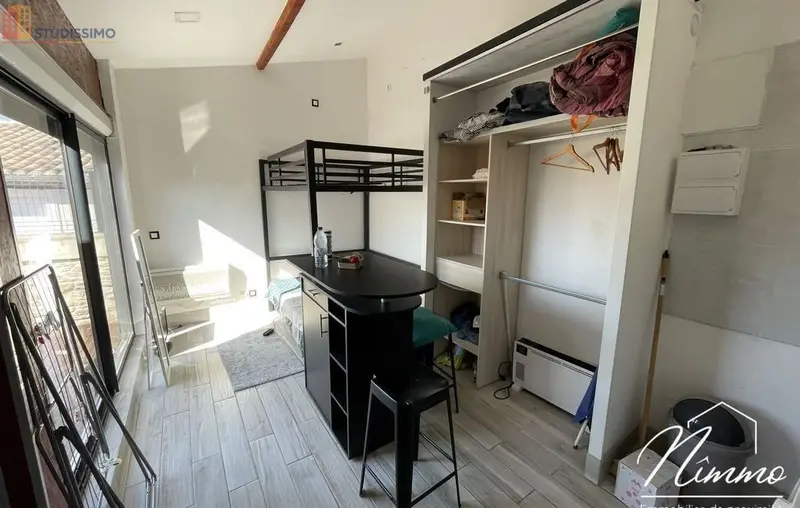 Studio meublé 22m² Nîmes centre - Meublé, 2e étage - Photo 12