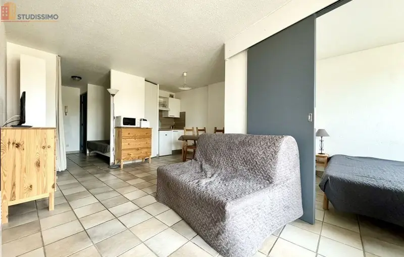 Studio 35m² Nîmes 30000 - Meublé, étage élevé - Photo 19