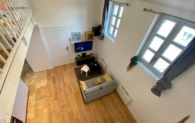 Studio meublé 31m² Nîmes centre - Dernier étage, calme - Photo 13