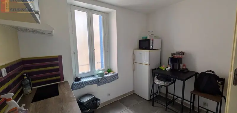 Studio meublé 35m² Alès centre - Rénové, idéal étudiant - Photo 3