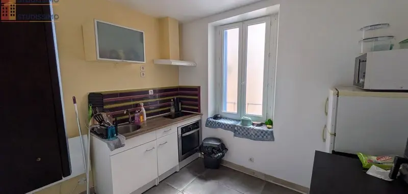 Studio meublé 35m² Alès centre - Rénové, idéal étudiant - Photo 1