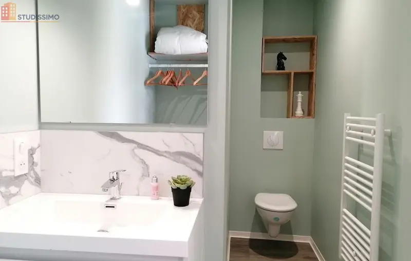Studio meublé 21m² Nîmes - SdB privée, lumineux - Photo 27