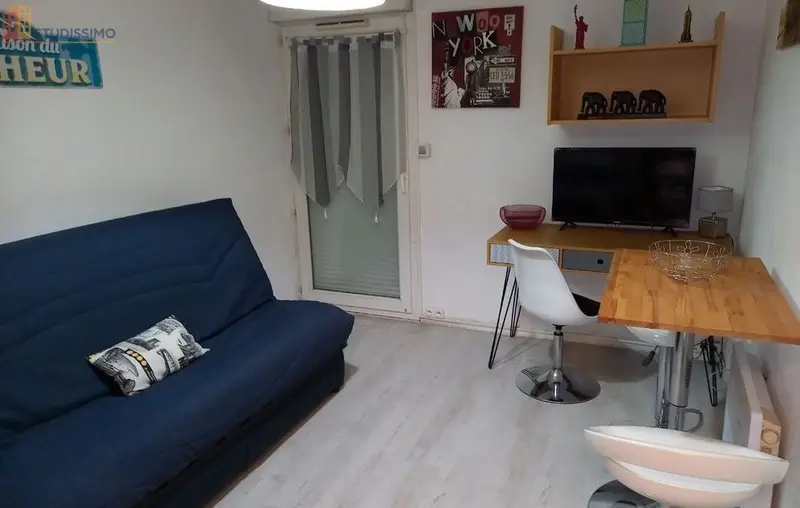 Studio meublé 18m² Nîmes 30900 - Résidence, lumineux - Photo 7