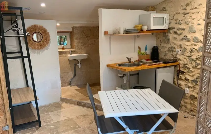 Studio meublé 20m² Saint-Christol-lez-Alès - Piscine, meublé - Photo 6
