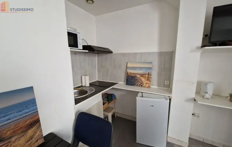 Studio meublé 20m² Montfrin - Meublé, DPE C - Photo 2
