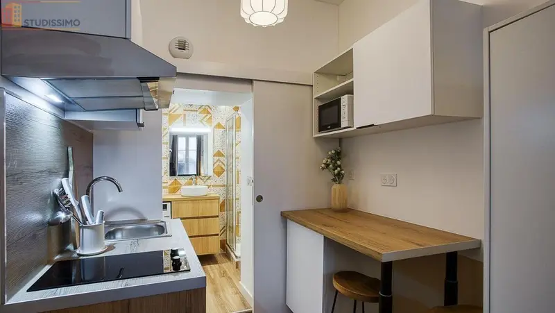 Studio meublé 16m² Toulouse 31500 - Meublé, compact - Photo 3