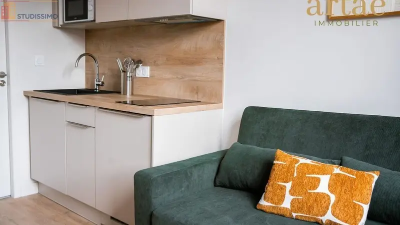 Studio meublé 15m² Toulouse 31000 - Meublé, DPE C - Photo 2