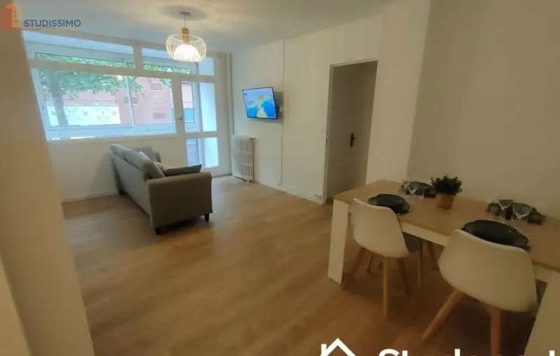 Studio meublé 10m² Toulouse 31300 - Meublé, DPE D - Photo 1