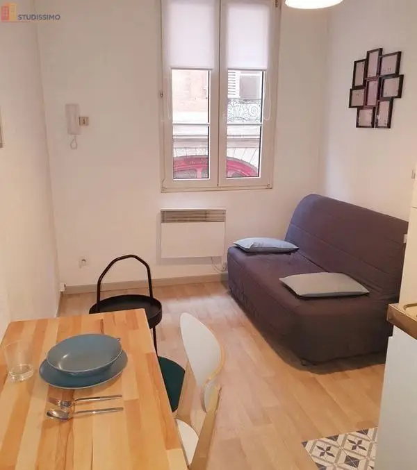Studio meublé 13m² Toulouse centre - Idéal étudiant, meublé - Photo 2