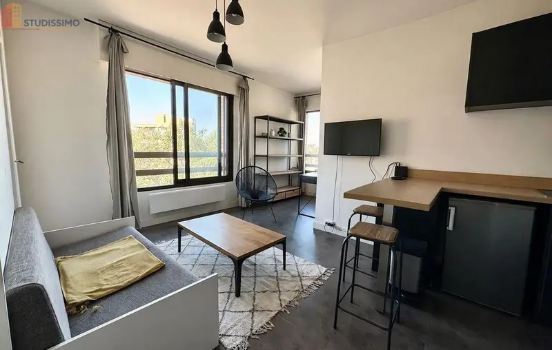 Studio meublé 26m² Toulouse centre - 7e étage, lumineux - Photo 7