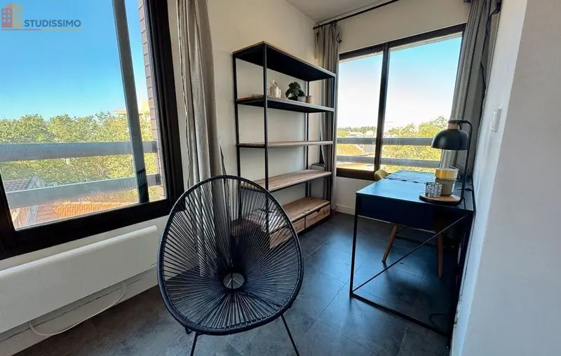 Studio meublé 26m² Toulouse centre - 7e étage, lumineux - Photo 5