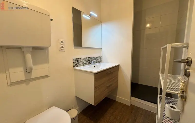 Studio meublé 26m² Toulouse centre - 7e étage, lumineux - Photo 4