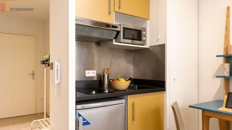 Studio meublé 17m² Toulouse 31000 - Lumineux, bon DPE - Photo 1