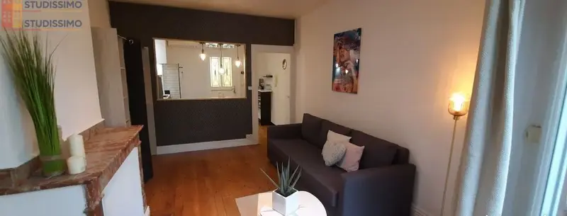 Studio meublé 26m² Toulouse 31000 - Rénové, balcon vue Canal du Midi - Photo 1