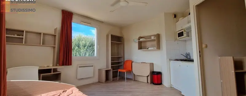 Studio meublé 23m² L'Union - Meublé, piscine collective - Photo 5