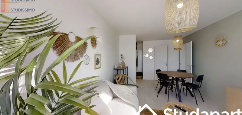 Studio meublé 11m² Toulouse 31400 - Meublé, DPE A - Photo 3