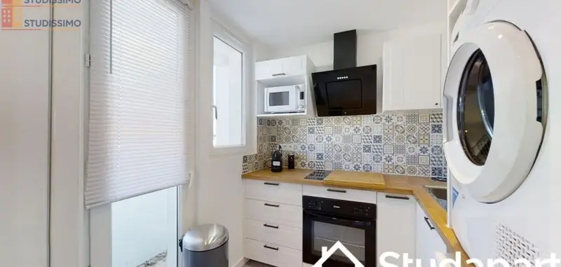 Studio meublé 11m² Toulouse 31400 - Meublé, DPE A - Photo 1