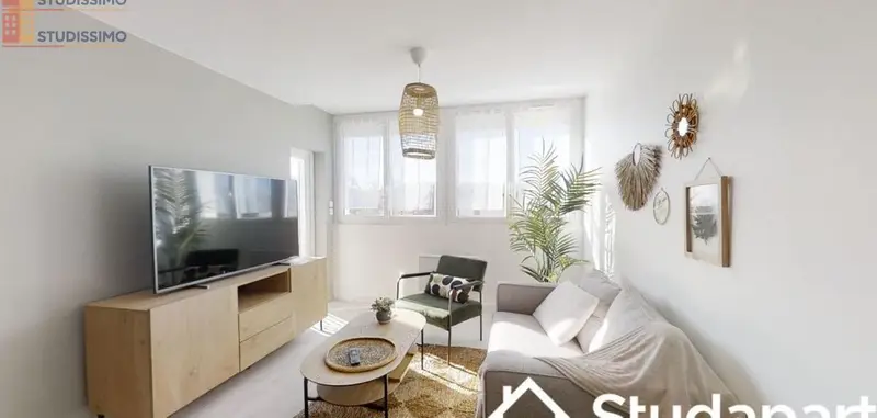 Studio meublé 11m² Toulouse 31400 - Meublé, DPE A - Photo 2