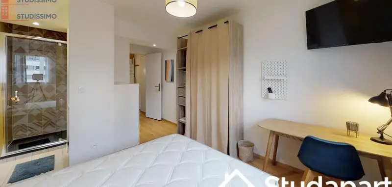 Studio meublé 13m² Toulouse 31400 - DPE A, calme - Photo 5