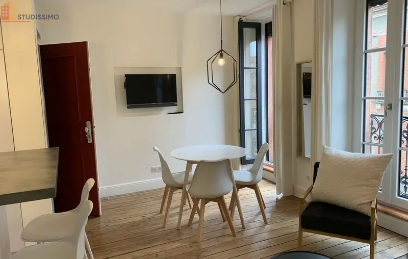 Studio meublé 23m² Toulouse 31000 - Meublé, DPE B - Photo 5