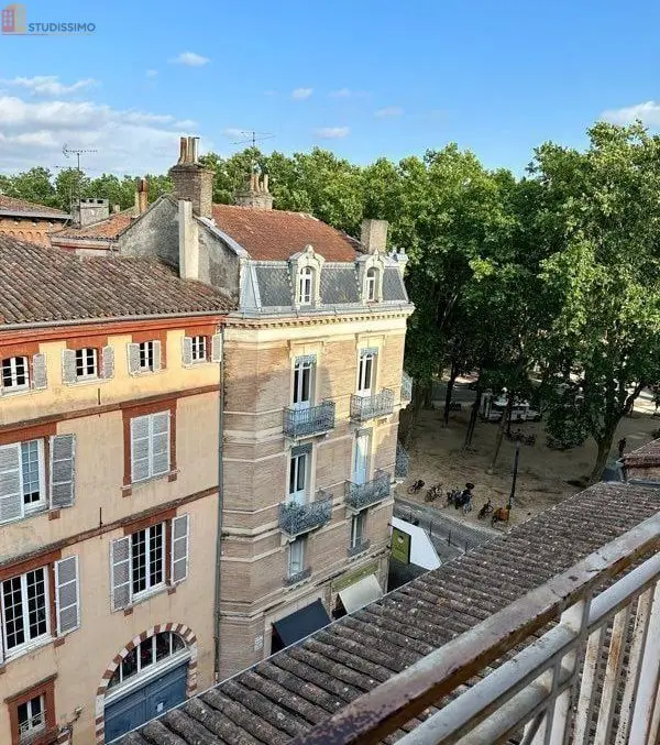 Studio meublé 16m² Toulouse Carmes - Meublé, calme - Photo 1