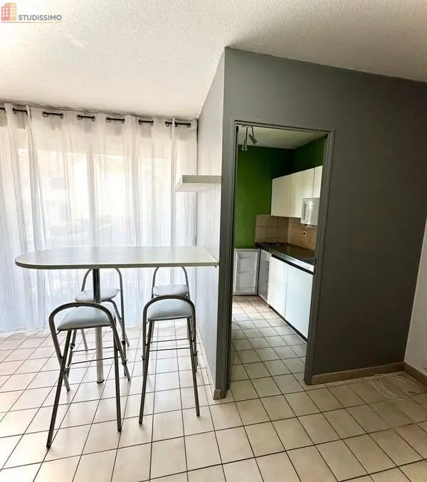 Studio meublé 27m² Toulouse Rangueil - Lumineux, meublé - Photo 4