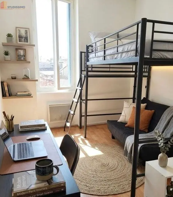 Studio meublé 20m² Toulouse centre - Plein centre, lumineux - Photo 4