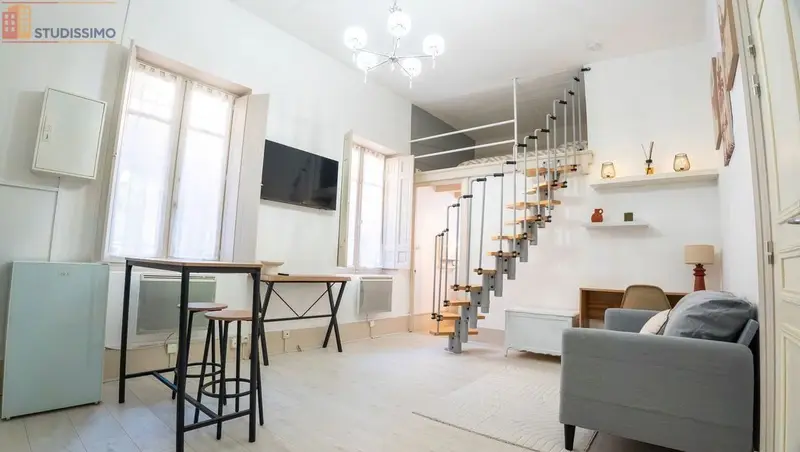 Studio meublé 23m² Toulouse 31000 - Rénové, mezzanine - Photo 4