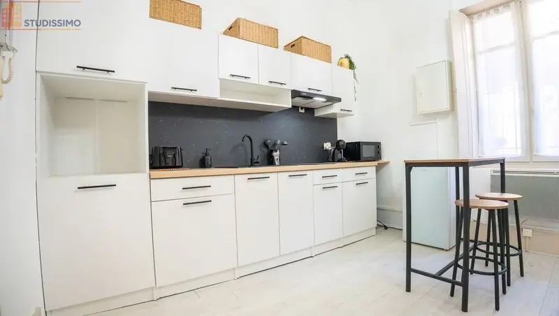 Studio meublé 23m² Toulouse 31000 - Rénové, mezzanine - Photo 2