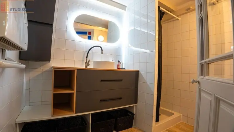 Studio meublé 23m² Toulouse 31000 - Rénové, mezzanine - Photo 3
