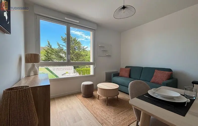 Studio meublé 23m² Toulouse 31500 - Meublé, dernier étage - Photo 7