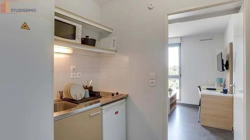 Studio meublé 22m² Toulouse 31300 - Résidence étudiante, DPE D - Photo 18