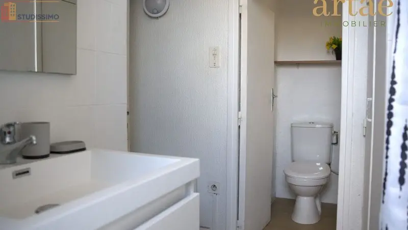 Studio meublé 18m² Toulouse 31000 - Lumineux, meublé - Photo 2