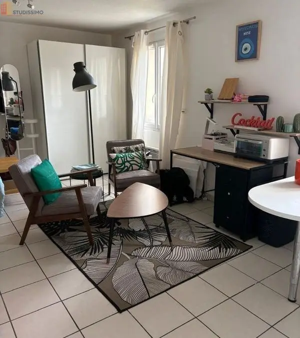 Studio meublé 32m² Toulouse 31400 - Calme, standing - Photo 8