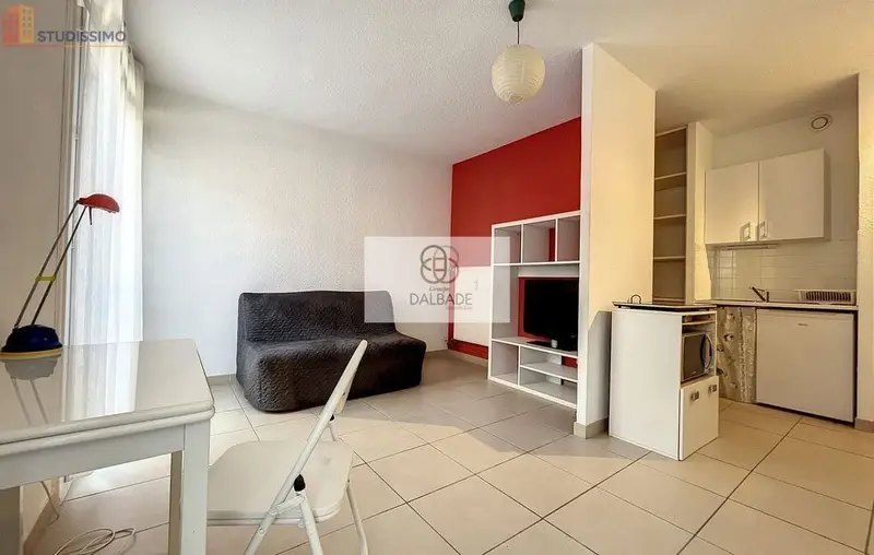 Studio meublé 22m² Toulouse 31300 - Meublé, DPE D - Photo 6