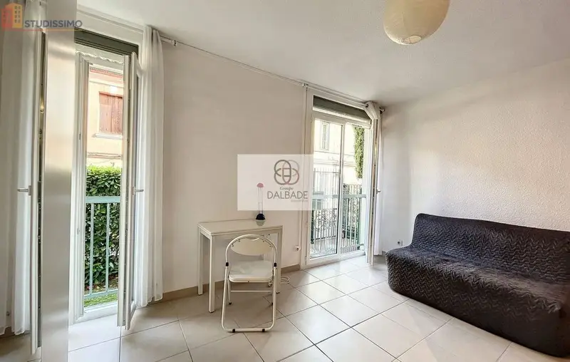 Studio meublé 22m² Toulouse 31300 - Meublé, DPE D - Photo 2