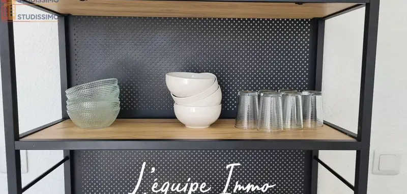 Studio meublé 21m² Toulouse 31300 - Meublé, DPE D - Photo 9