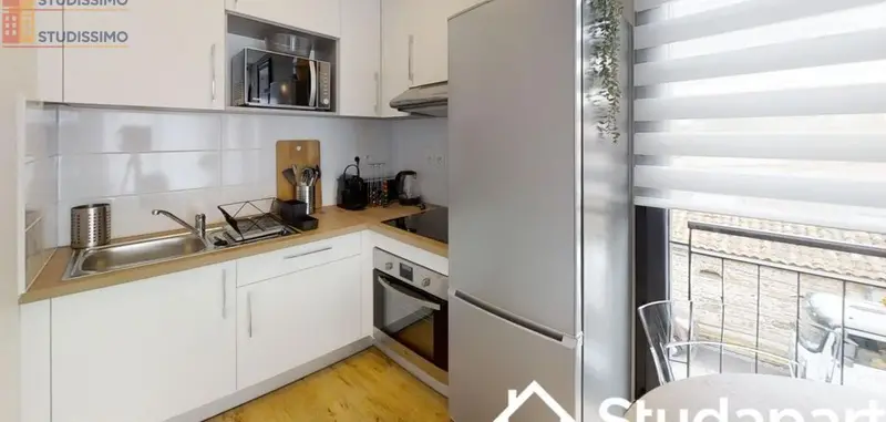 Studio meublé 11m² Toulouse 31200 - Meublé, DPE A - Photo 3
