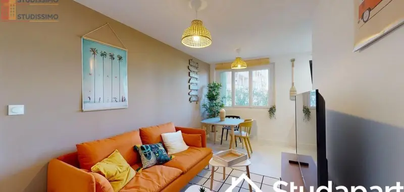 Studio meublé 12m² Toulouse 31200 - Meublé, DPE A - Photo 2