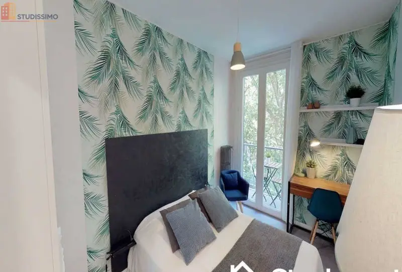 Studio meublé 10m² Toulouse 31000 - En étage élevé, lumineux - Photo 4